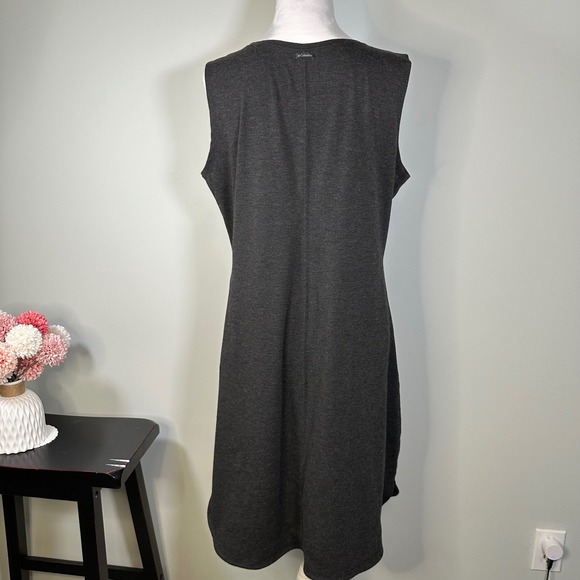 Columbia Omni Wick Tank Dress Knee Length Gray Size L/G - Picture 4 of 9